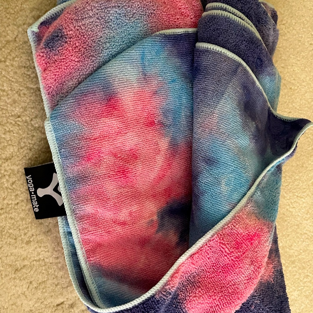Hot yoga mat towel